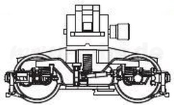 PIKO ET59880-57 - H0 - Getriebe komplett - AC